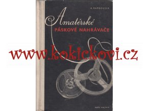 Amatérské páskové nahrávače - 1957