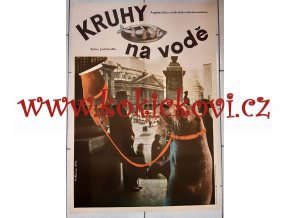 Kruhy na vodě - filmový plakát A1 - Film s neobvyklým hlavním hrdinou