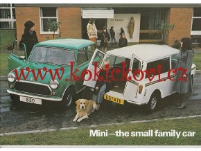 Mini - the small family car - Austin, Morris - prospekt