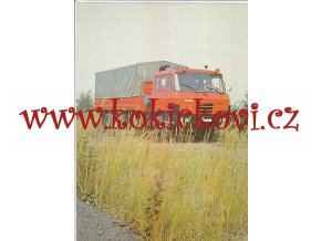 Tatra 815 VE 27 208 6x6.2 - valníkový automobil - reklamní prospekt A4 - 4 strany - česky