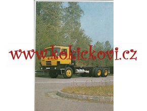 Tatra 815 PR3 26 208 6x6.2 - šasi - reklamní leták - A4 - texty česky - 4 strany