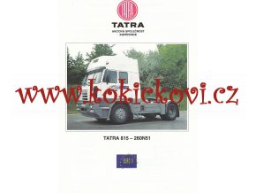 Tatra 815 - 260N51 - prospekt