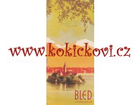 BLED JUGOSLAVIJA 1935 - GERMAN EDITION - ART DECO - PRŮVODCE