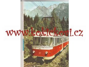 TRAMVAJ T1 - T2 - T3 - K2 - T4 D - Elektrická jednotka 420.95 Vagonka Tatra Smíchov, ČKD - REKLAMNÍ PROSPEKT