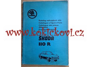 Škoda 110 R - KATALOG NÁHRADNÍCH DÍLŮ - 1974 - 1975 - SÉRIE 42-47