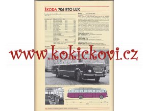 Autobusy a trolejbusy PRAGA ŠKODA TATRA KAROSA MHD - KATALOG