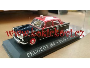 peugeot 404 paris 1962 1 43 altaya 394125