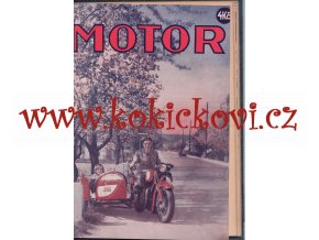 ČASOPIS MOTOR - ROČNÍK IX / 1931 - KOMPLET 24 ČÍSEL VČETNĚ OBÁLEK - JAWA - BSA - AERO - TERROT - BMW