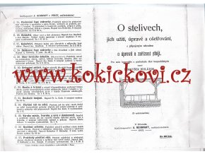 O stelivech, jich užití, úpravě a ošetřování, s připoj. návodem o úpravě a zařízení stájí Kolátor - kopie!