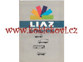 LIAZ PROGRAM - 4 STRANY A4 - PROSPEKT - ČESKY - VZORNÍK BAREV