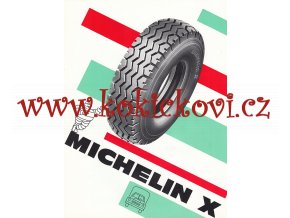 PNEUMATIKY MICHELIN - X - PRO STŘEDNÍ A TĚŽKÉ NÁKLADNÍ AUTOMOBILY - REKLAMNÍ PROSPEKT / PLAKÁTEK - ČESKY - ROZMĚRY 24*18 CM