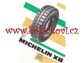 PNEUMATIKY MICHELIN - XB - SUPER ODOLNÉ PNEUMATIKY - REKLAMNÍ PROSPEKT / PLAKÁTEK - ČESKY - ROZMĚRY 24*18 CM