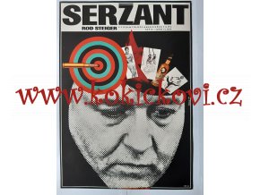 FILMOVÝ PLAKÁT A3 - SERŽANT - KAREL VACA - 1971