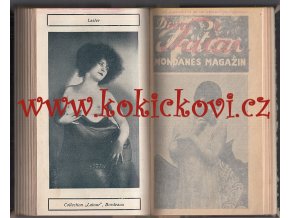 DER SATAN - MONDÄNES SEX MAGAZIN - 1930 - rakouský erotický časopis pro dospělé z dob, kdy erotika byla uměním