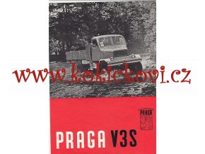 Praga V3S valník - prospekt - 1961 - Motokov