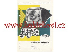 PROSPEKT SMĚROVÁ SVÍTILNA ZETOR 20 / 30 / 40 - AUTOPAL A5 - 2 STRANY