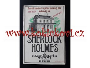 FILMOVÝ PLAKÁT A3 - Sherlock Holmes a náhrdelník smrti  - Václav Požárek - 1968