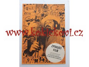 FILMOVÝ PLAKÁT A3 - ZPÍVAJÍCÍ FILM -  filmový plakát, český film, režie: Vladimír Sís, Waldemar Matuška a Helena Vondráčková