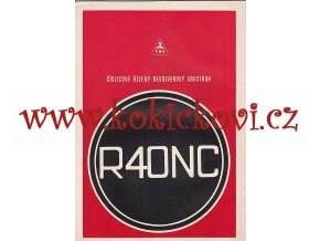 ČÍSLICOVĚ ŘÍZENÝ REVOLVEROVÝ SOUSTRUH R40NC - A4 - REKLAMNÍ PROSPEKT A4 - 8 STRAN - 1974
