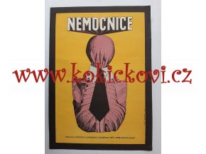 FILMOVÝ PLAKÁT A3 - NEMOCNICE - KAREL MACHÁLEK 1973 - USA