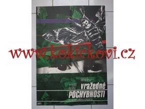 VRAŽEDNÉ POCHYBNOSTI OBŘÍ PLAKÁT A1 - VĚRA NOVÁKOVÁ 1981