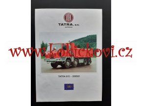 TATRA 815 260S81 - prospekt A4 - 2 STRANY