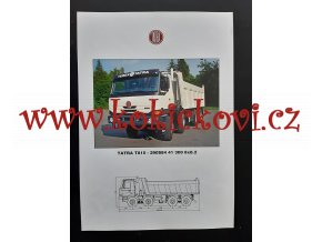 TATRA T815 - 290S84 ... 8*8.2- prospekt A4 - 2 STRANY