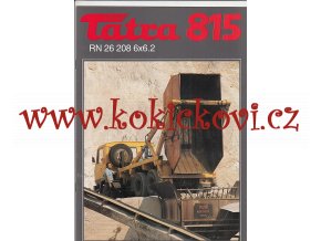 Tatra 815 RN 26 208 6 x 6.2 - prospekt