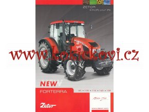 Traktor Zetor FORTERRA - prospekt