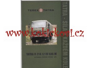 TEREX TATRA R 210.12 VV 6X6 M - prospekt 8 STRAN A4