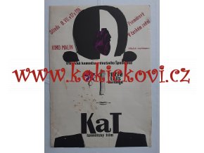 FILMOVÝ PLAKÁT A3 - KAT - Olga Stárková - 1968 - poškozeno skvrnky