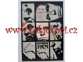 FILMOVÝ PLAKÁT A3 - SMĚŠNÝ PÁN - Zdeněk Ziegler - 1969