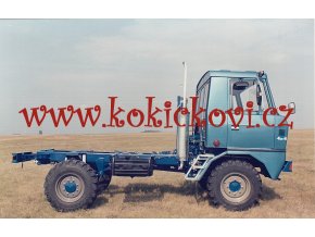 Roudnické strojírny a slévárny a.s. ROSS - podniková reklamní fotografie - 18*12 cm - typ vozidla viz fotografie - cca 1993 - TAHAČ