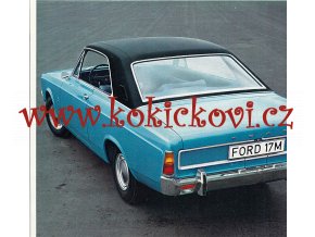 Ford 17M - Linie - reklamní prospekt - A4 - 16 stran - německy