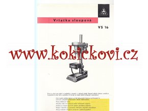 VRTAČKA SLOUPOVÁ - TOS SVITAVY - REKLAMNÍ PROSPEKT A4 - 1 LIST, 2 STRANY - 1962