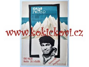 ORLIE PIERKO - FILMOVÝ PLAKÁT A3 - 1972 - Drahomír Mrózek