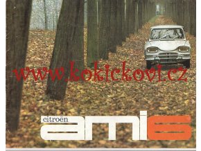 Citroën Ami 6 - 1964 - prospekt - 8 stran
