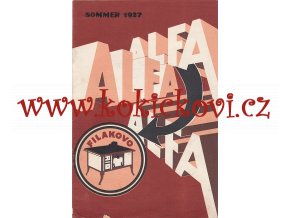 REKLAMNÍ KATALOG SPORÁKY ALFA - ROK 1927 - KAMNÁŘSTVÍ