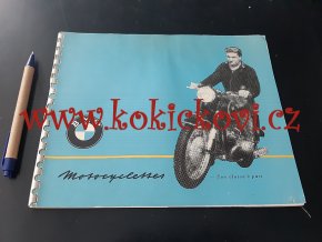 MOTOCYKLY BMW - 195? - REKLAMNÍ PROSPEKT / BROŽURA - 36 STRAN - 20*25 CM - BMW SPORT 600 - TOURISME SPORT 600 AJ. FRANCOUZSKY