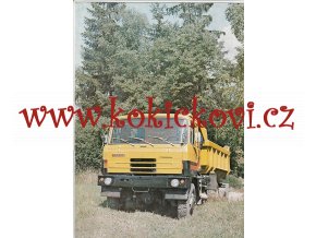 Tatra 815 S1 26 208 6 x 6.2 - reklamní prospekt - 4 STRANY A4  - TEXTY ČESKY