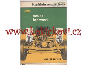 KFT KRAFTFAHRZEUGTECHNIK HEFT 10 - 1965 WARTBURG 1000  MERCEDES 220 S/SE BMW COUPÉ 2000CS