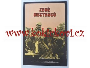 FILMOVÝ PLAKÁT A3 - ZEMĚ MUSTANGŮ