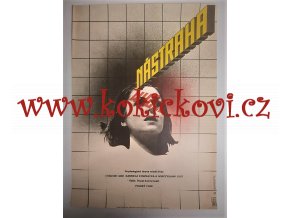 Nástraha (filmový plakát, film Polsko 1978, režie Pawel Komorowski, Hraje: Gabriela Kownacka)