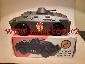 Obrněný automobil BRDM 2 závod Arsenal Vyrobeno v SSSR 1:43 - model