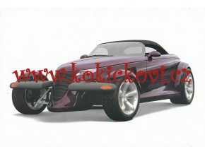 PLYMOUTH PROWLER -  reklamní prospekt - A4 - ANGLICKY - 199?