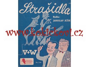 STRAŠIDLA  - Voskovec Werich HUDBA JEŽEK - 1945/6