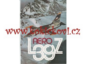 Aero L-39 Z Albatros - proudový podzvukový cvičný letoun - reklamní prospekt A4 - 12 stran - anglicky - Aero Vodochody