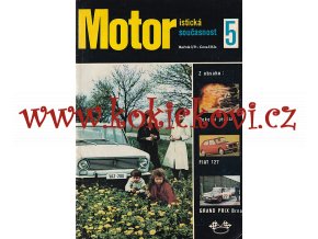 MOTORISTICKÁ SOUČASNOST Č.5/1971 - 66 STRAN - A4