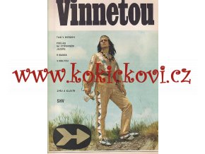 Vinnetou - ORIGINÁLNÍ SEŠIT 1969 - VĚTŠÍ A4 - IA STAV - 3 PÍSNĚ VIZ POPISEK