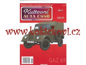 Kultovní auta ČSSR - GAZ 69 - A4 - 12 STRAN - 2010